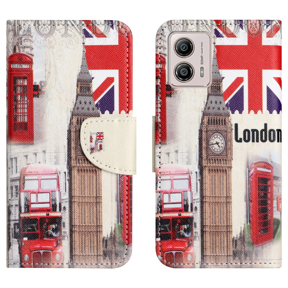 Wonderland Motorola Moto G23 / G13 / G53 flip case - London Big Ben