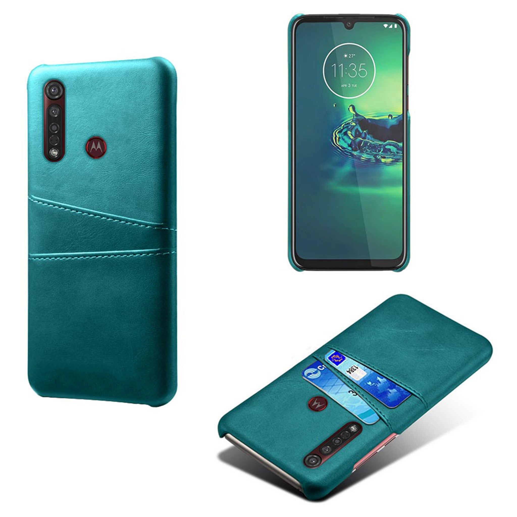 Dual Card Motorola Moto G8 Plus case - Baby Blue