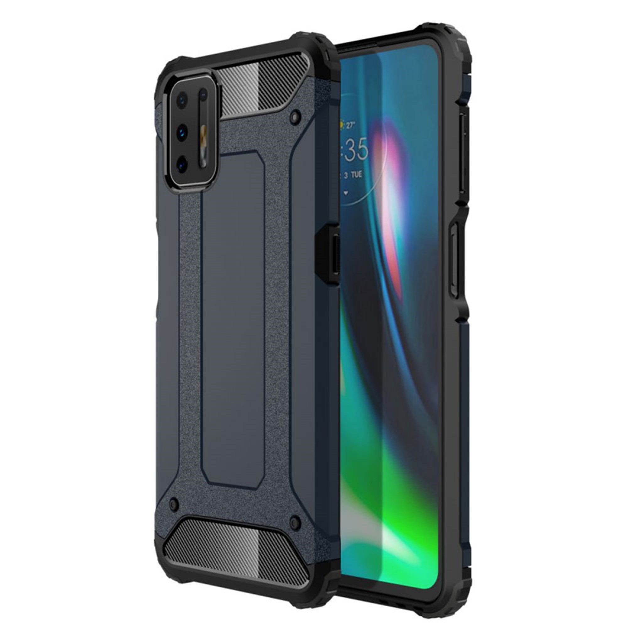 Armour Guard case - Motorola Moto G9 Plus - Dark Blue