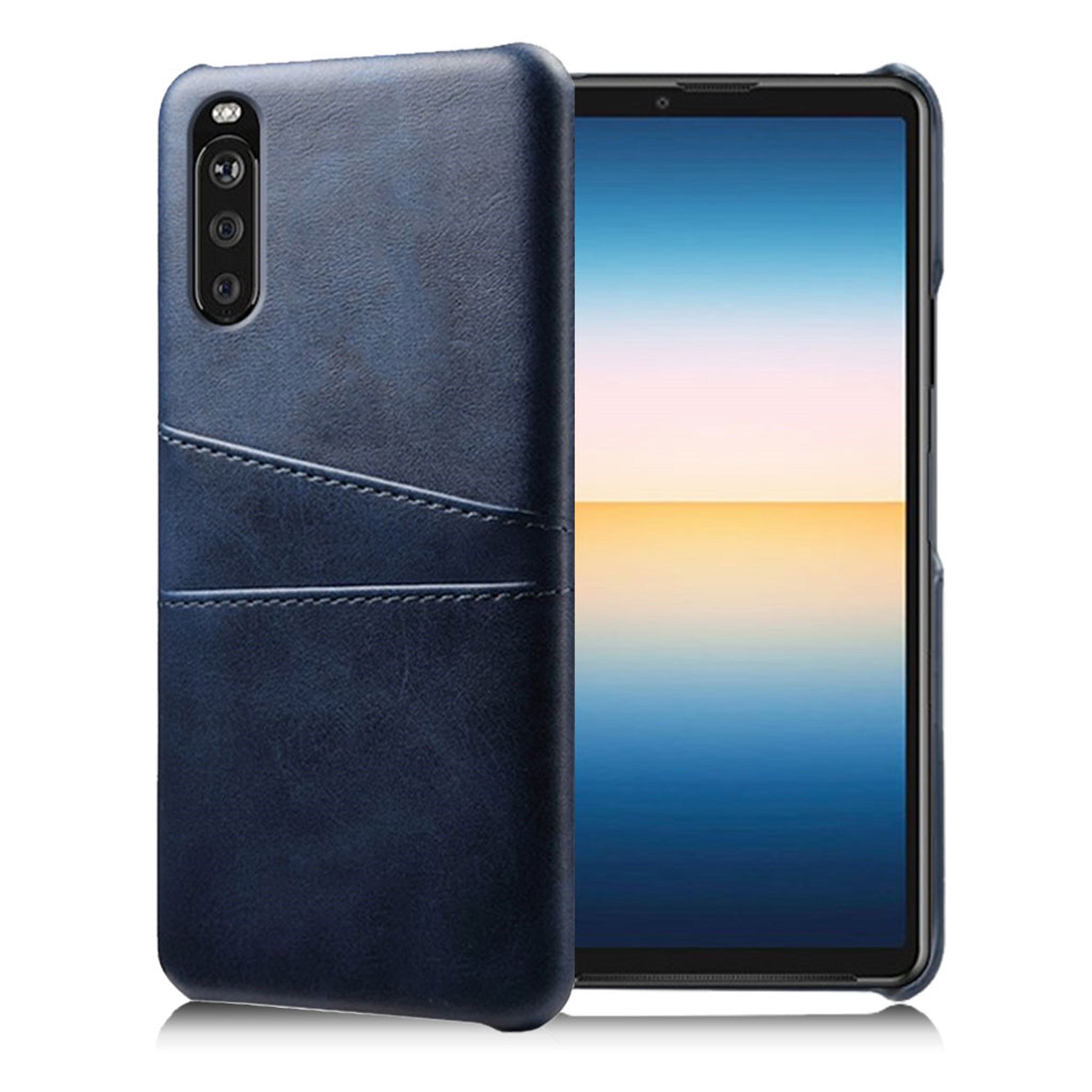 Dual Card case - Sony Xperia 10 II - Blue