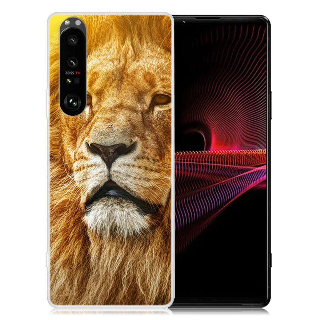 Deco Sony Xperia 1 III case - Gold Lion