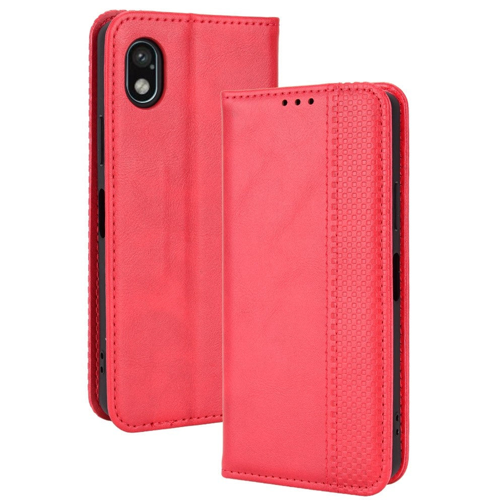 Bofink Vintage Sony Xperia Ace III leather case - Red