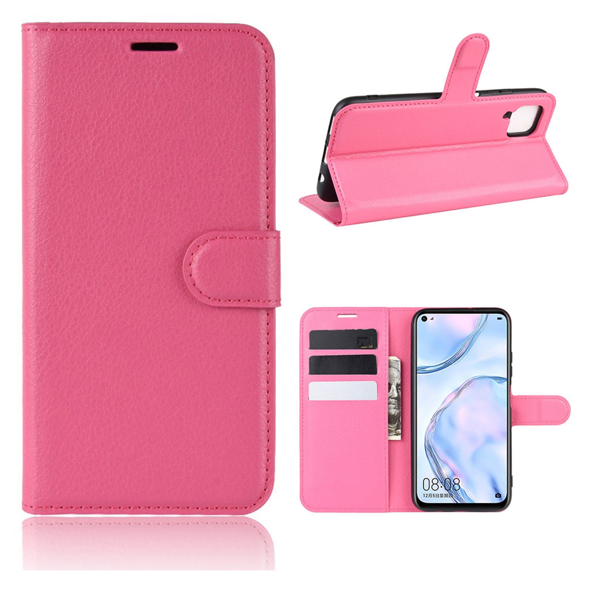 Classic Huawei P40 Lite / Nova 6 SE flip case - Rose