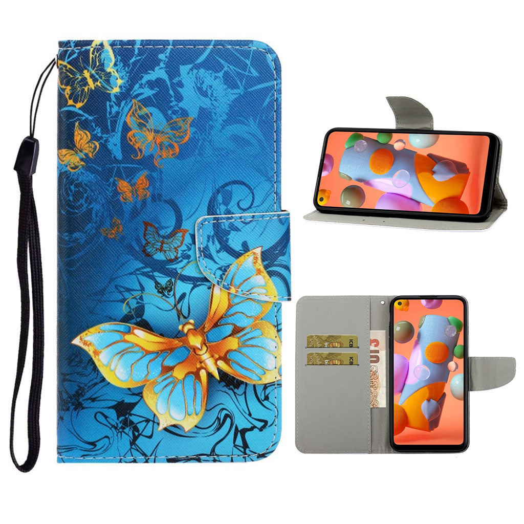 Wonderland Huawei P40 Lite / Nova 6 SE flip case - Butterflies