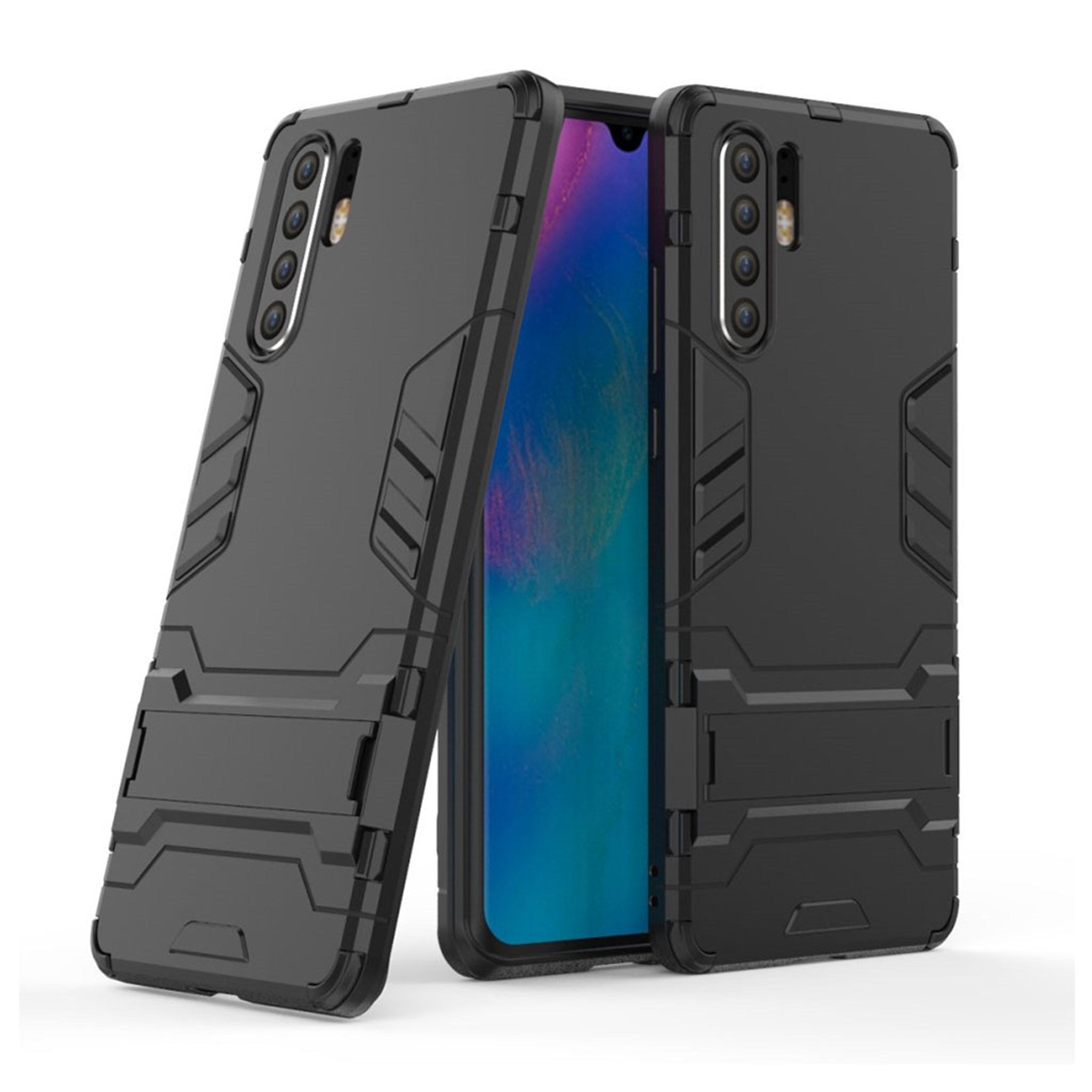 Huawei P30 Pro hybrid kickstand case - Black