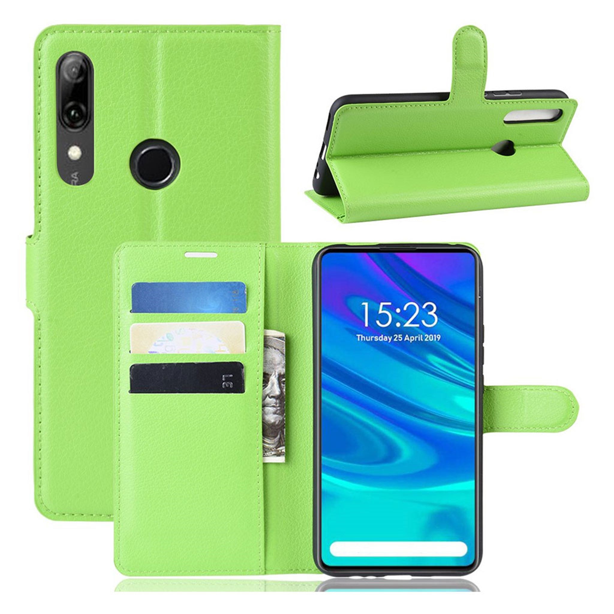 Classic Huawei P Smart Z flip case - Green