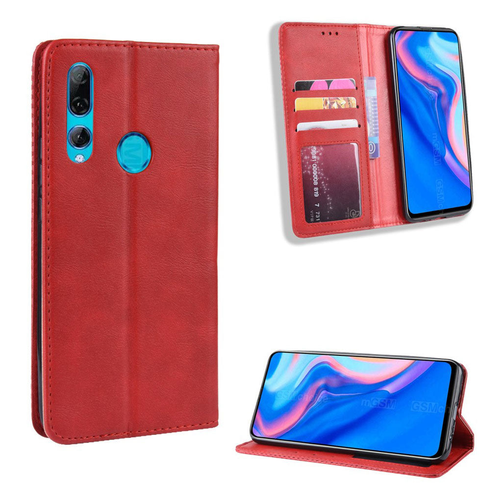 Bofink Vintage Huawei P Smart Z leather case - Red