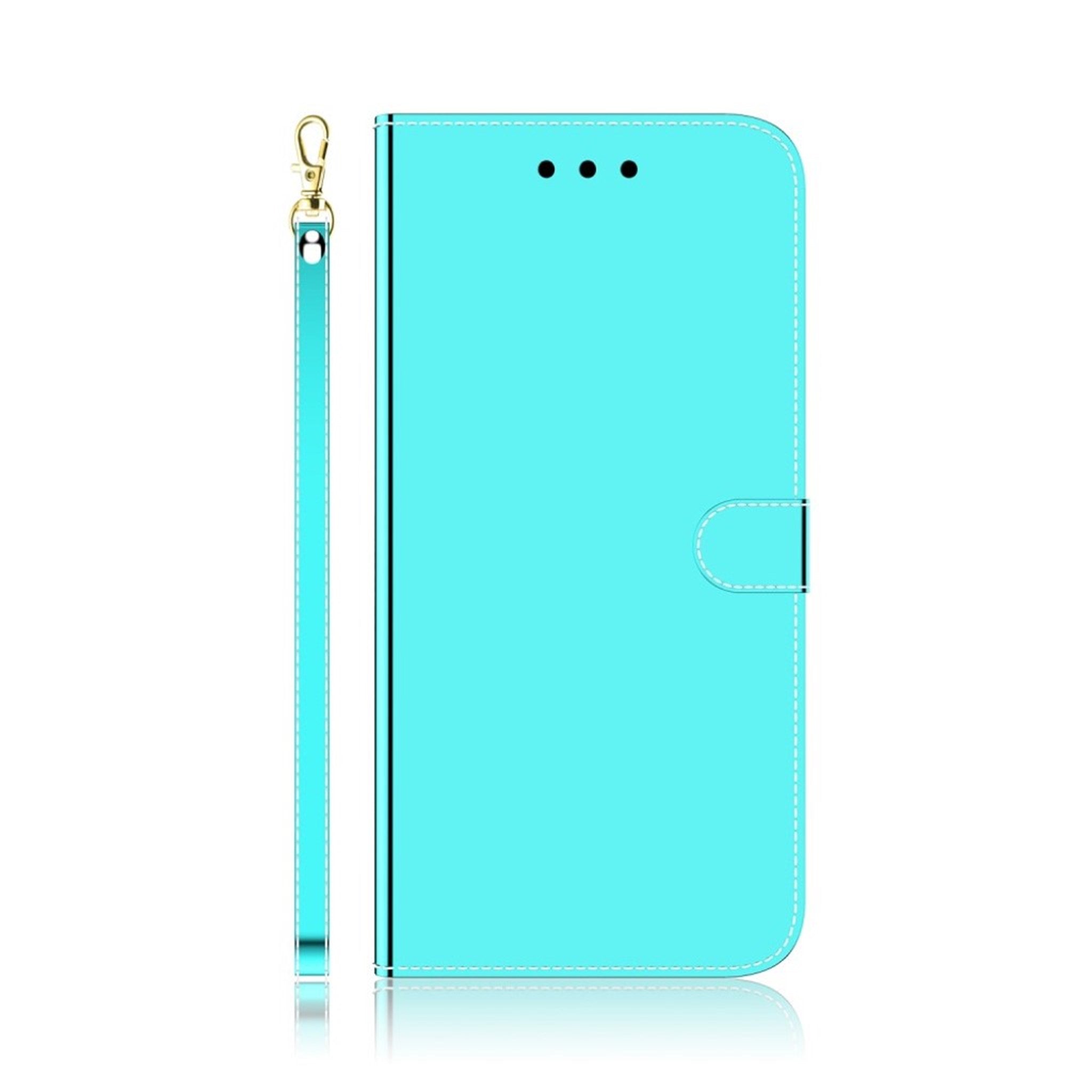 Mirror Huawei P40 Pro flip case - Cyan