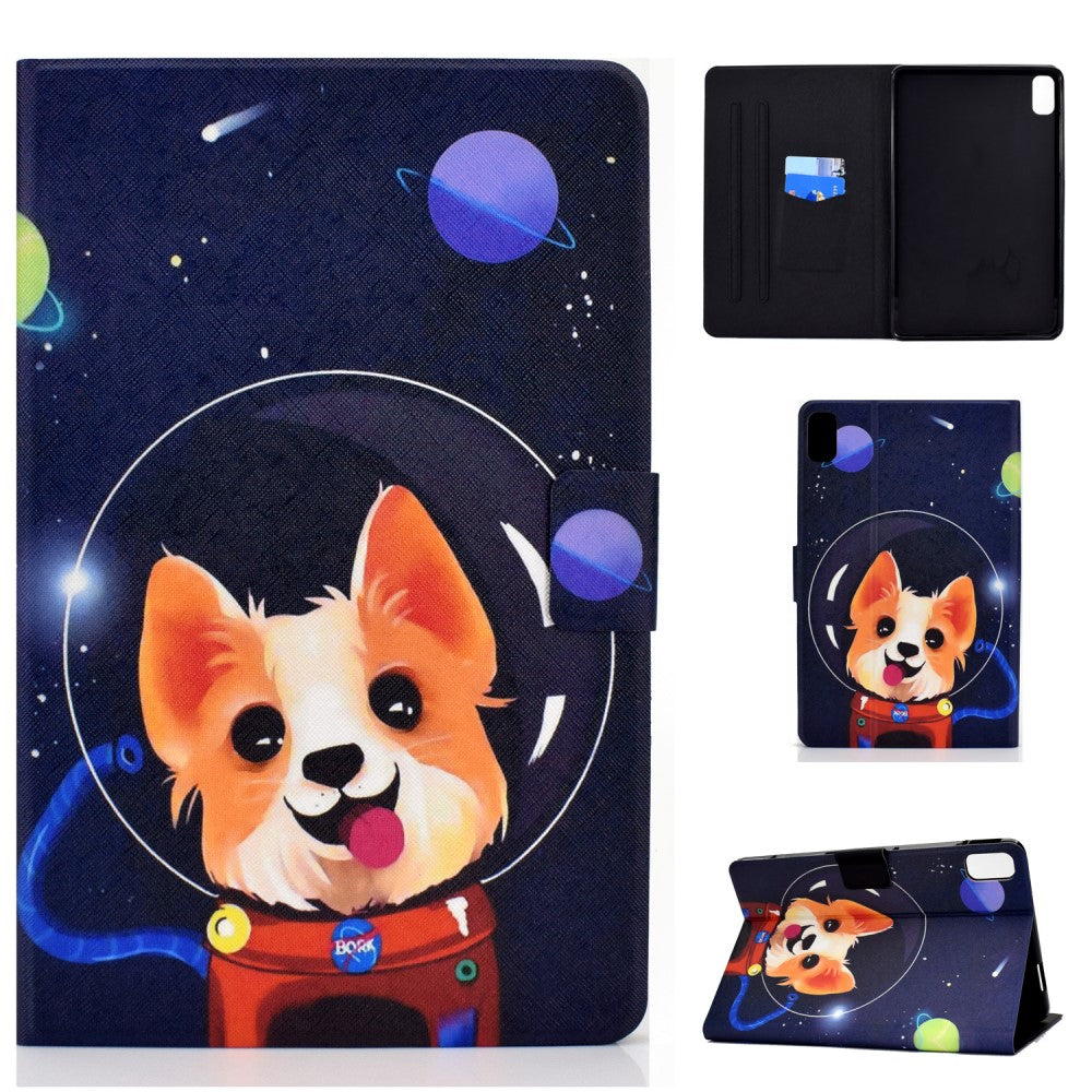 Huawei MatePad 10.4 cool pattern leather case - Aerospace Dog