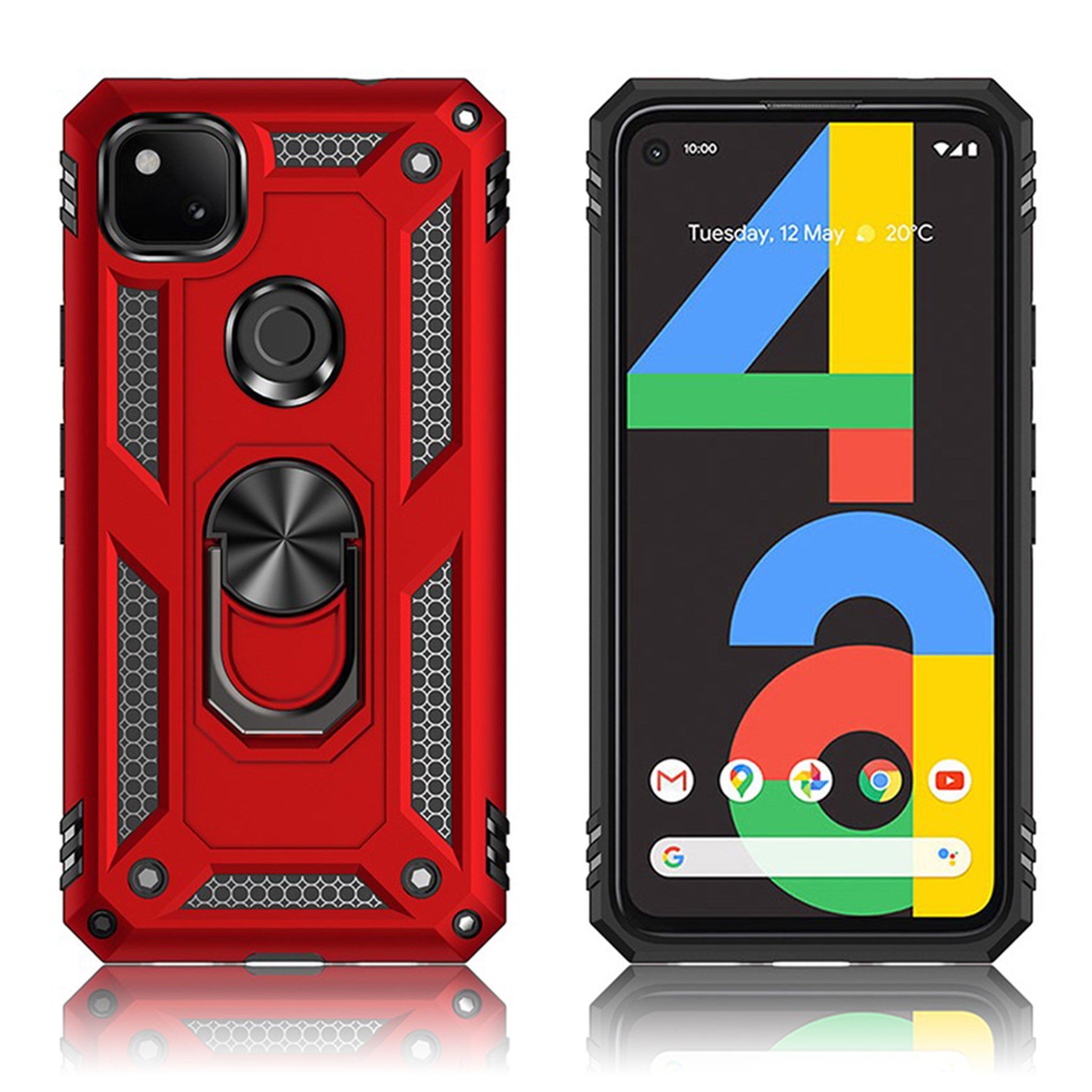 Bofink Combat Google Pixel 4a case - Red