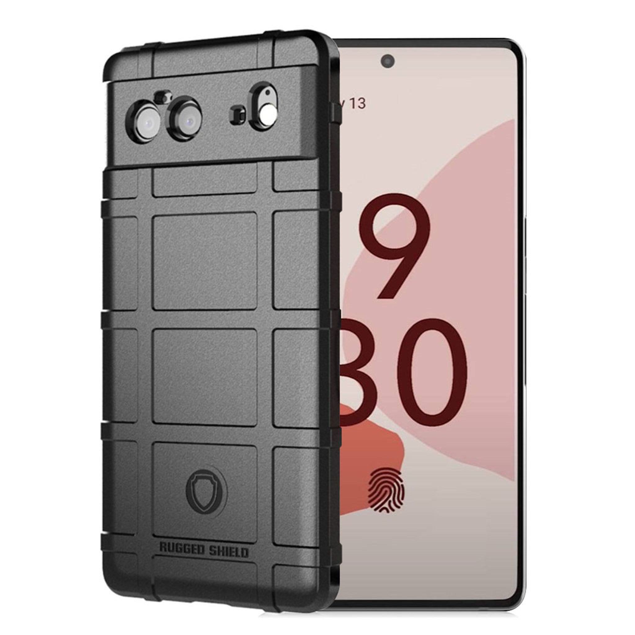 Rugged Shield case - Google Pixel 6 - Black