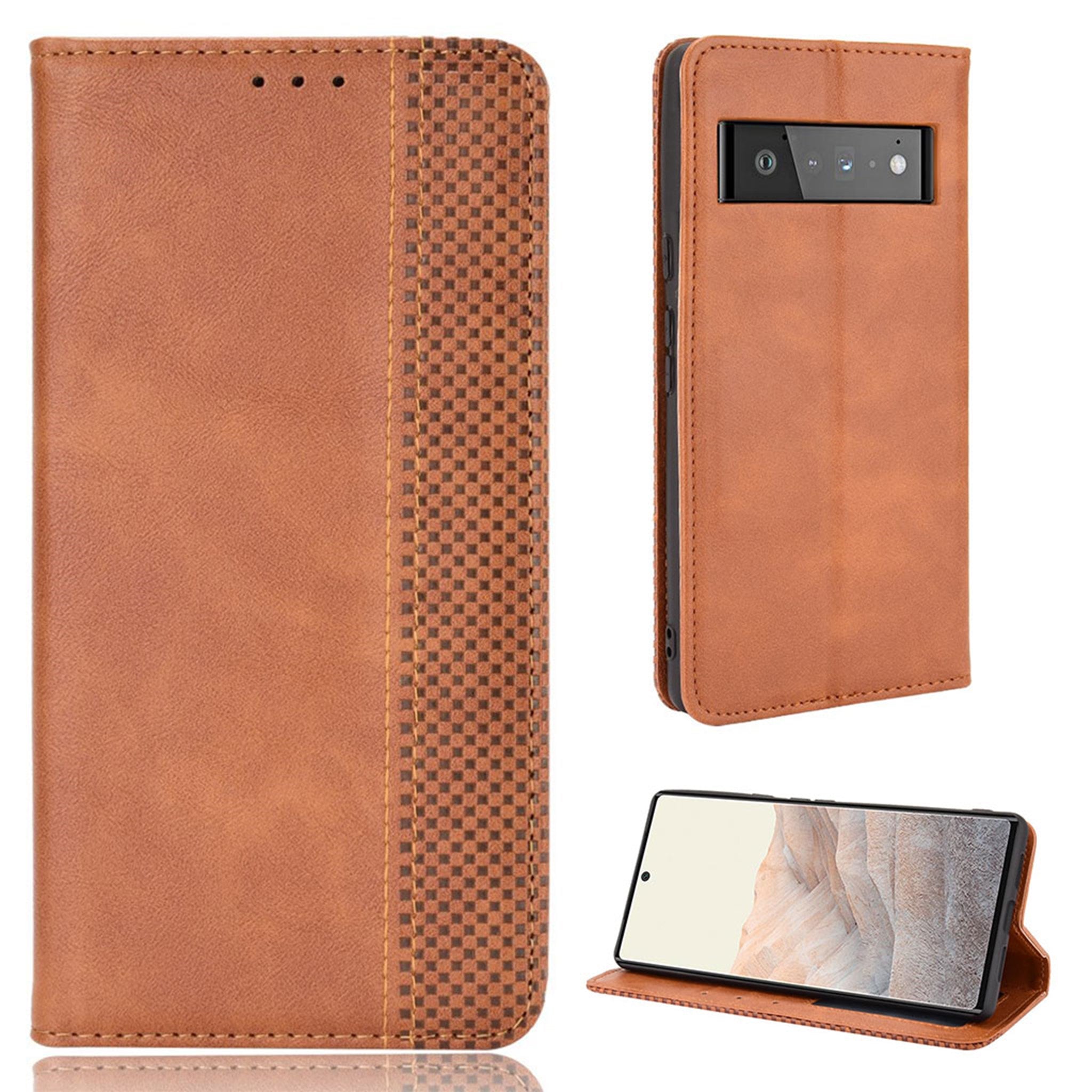 Bofink Vintage Google Pixel 6 Pro leather case - Brown
