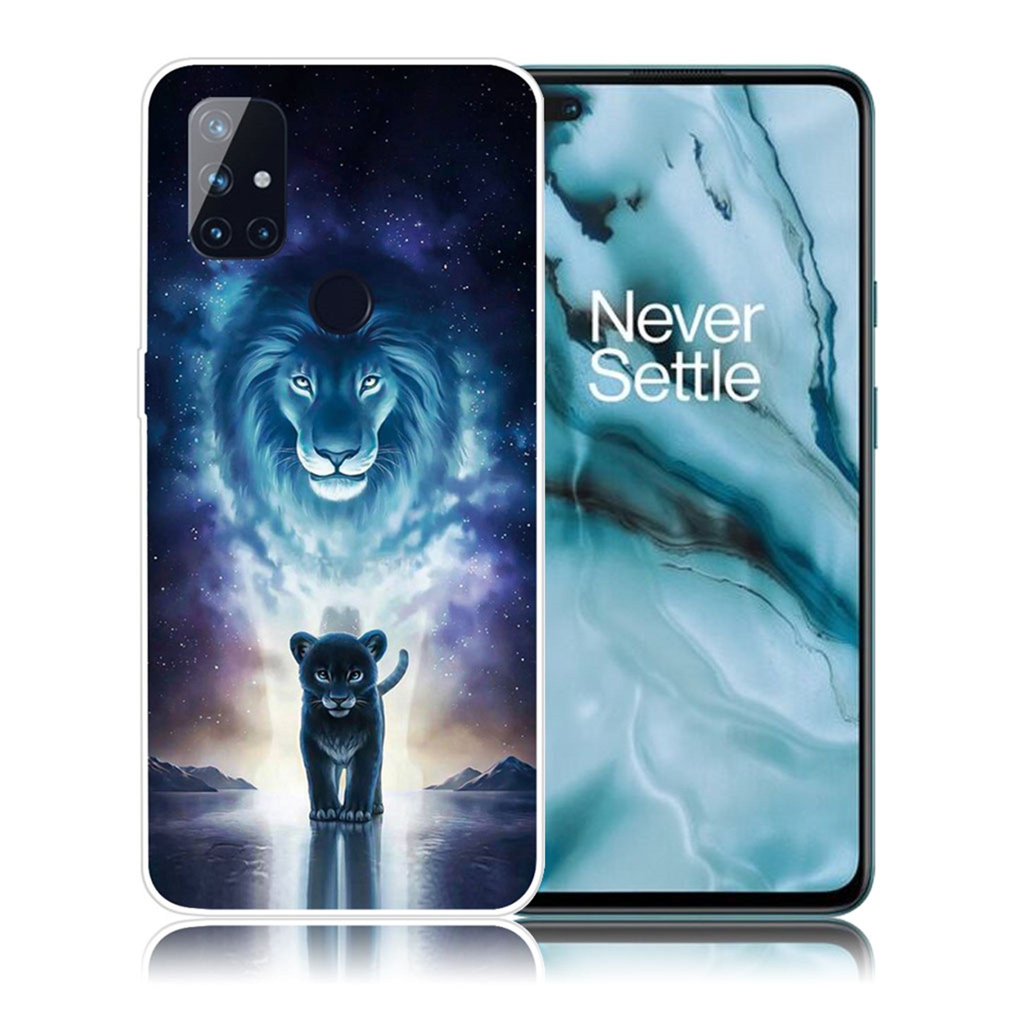 Deco OnePlus Nord N10 5G case - Lion