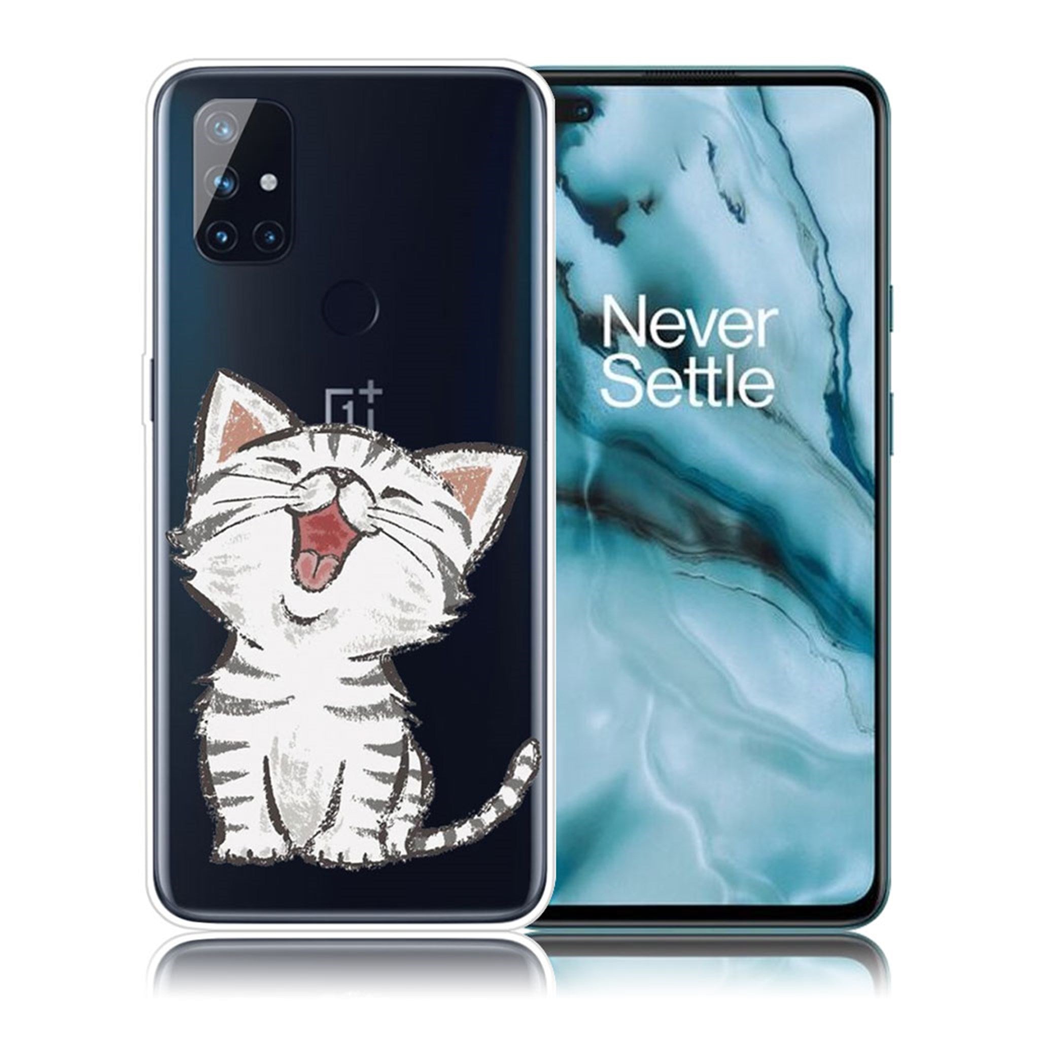 Deco OnePlus Nord N10 5G case - Cat