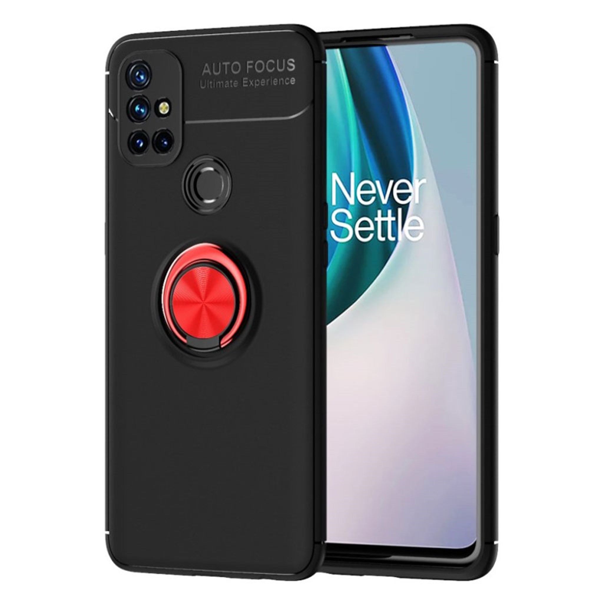 Ringo case - OnePlus Nord N10 5G - Black / Red