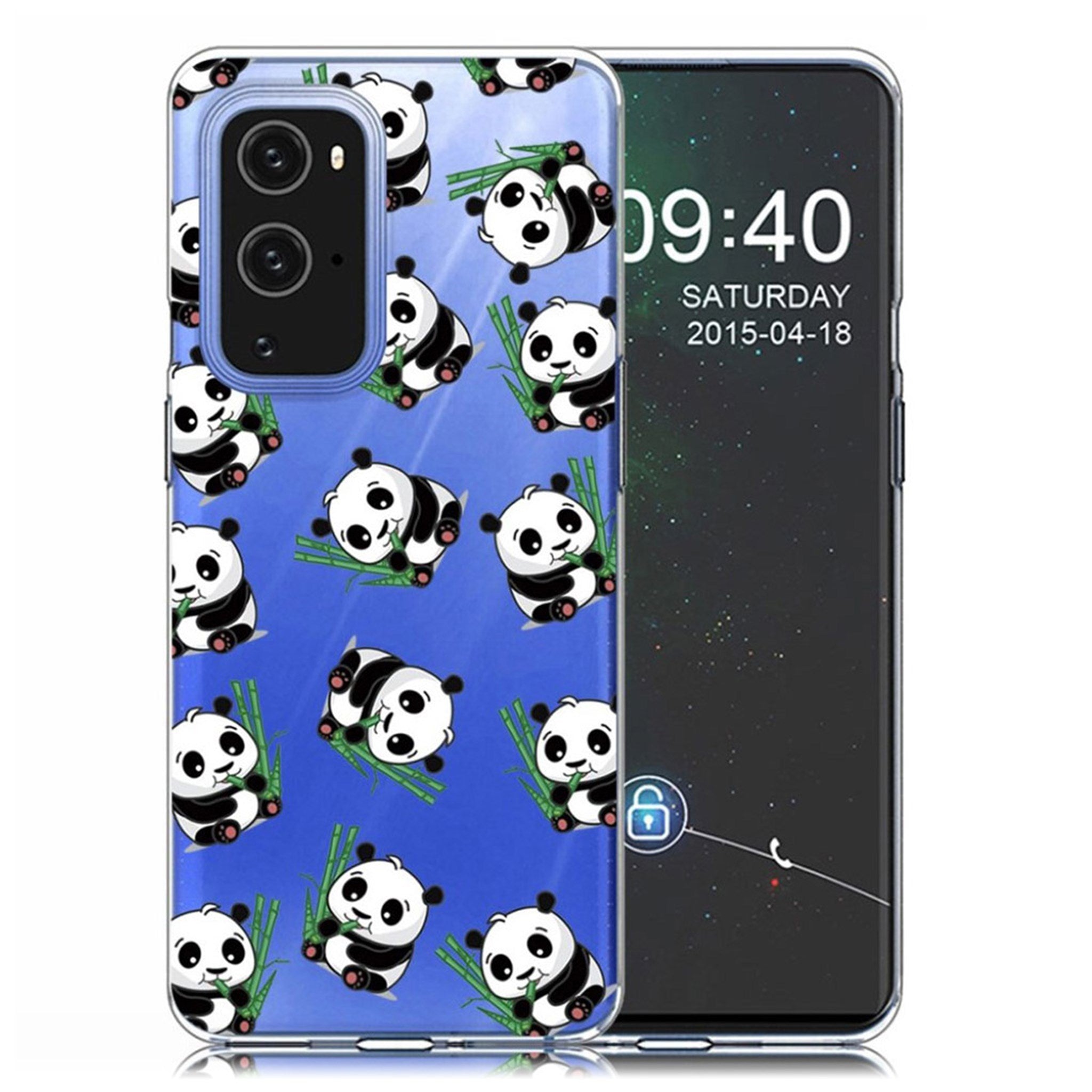 Deco OnePlus 9 Pro case - Pandas and Bamboo