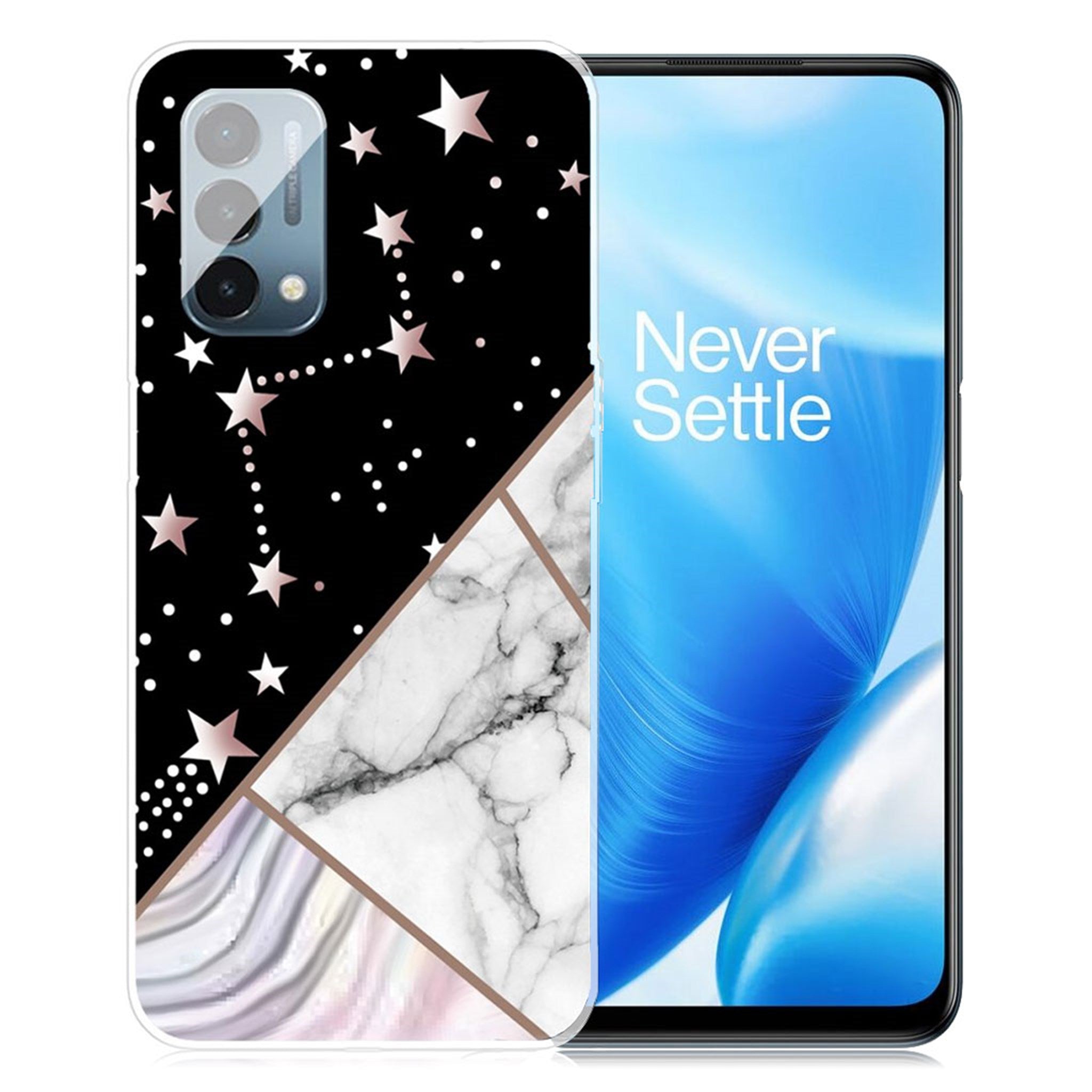 Marble OnePlus Nord N200 5G case - Constellation Marble Tile