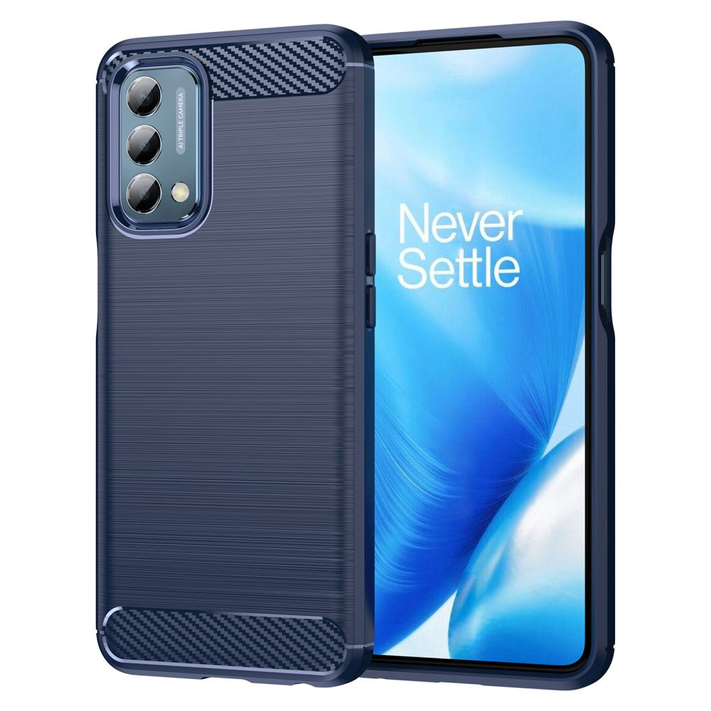 Carbon Flex case - OnePlus Nord N200 5G - Blue