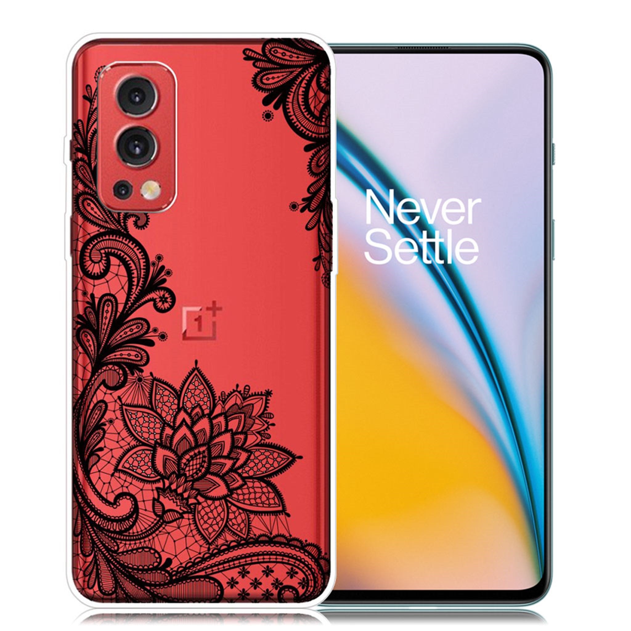 Deco OnePlus Nord 2 5G case - Lace Flower