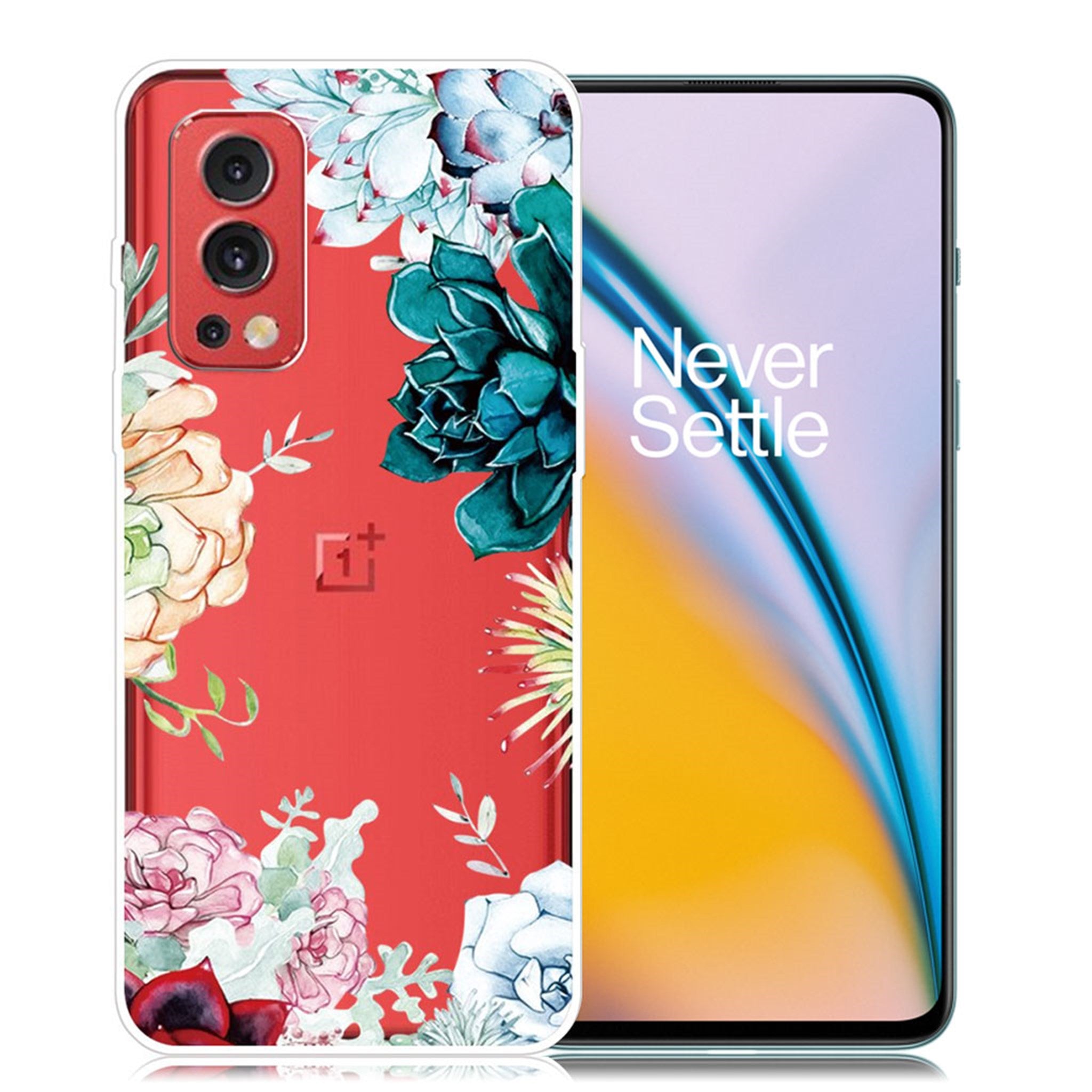 Deco OnePlus Nord 2 5G case - Flower