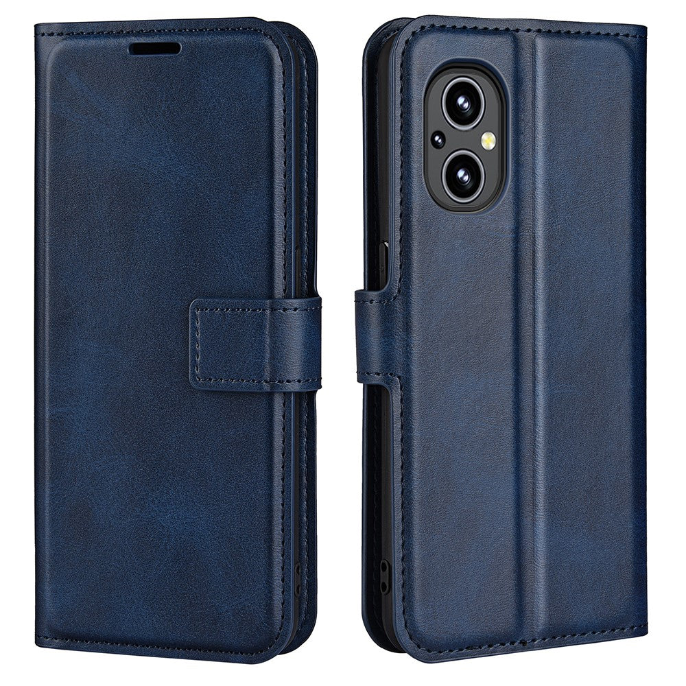 Wallet-style leather case for OnePlus Nord N20 5G - Blue