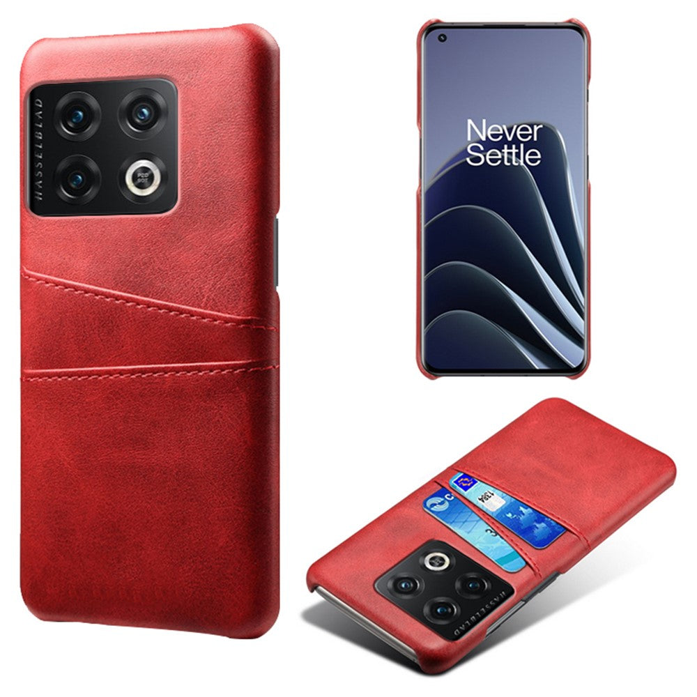 Dual Card case - OnePlus 10 Pro - Red