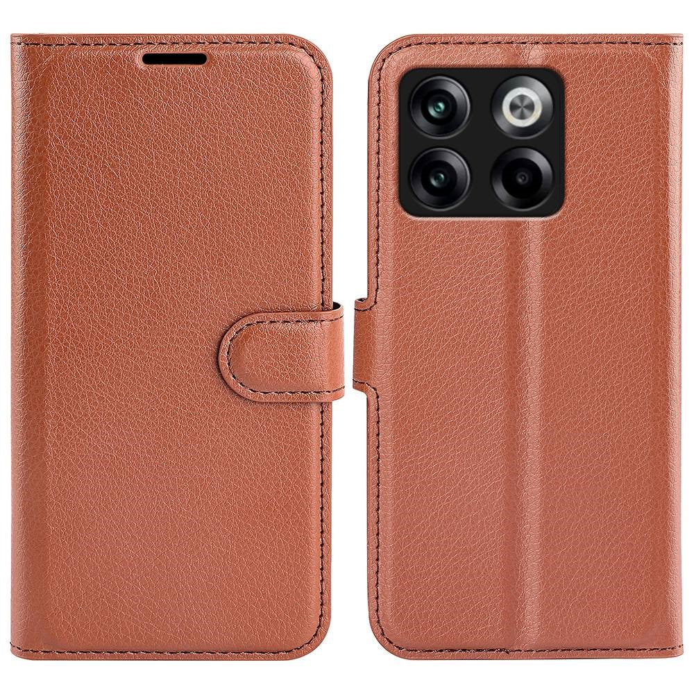 Classic OnePlus Ace Pro / 10T flip case - Brown