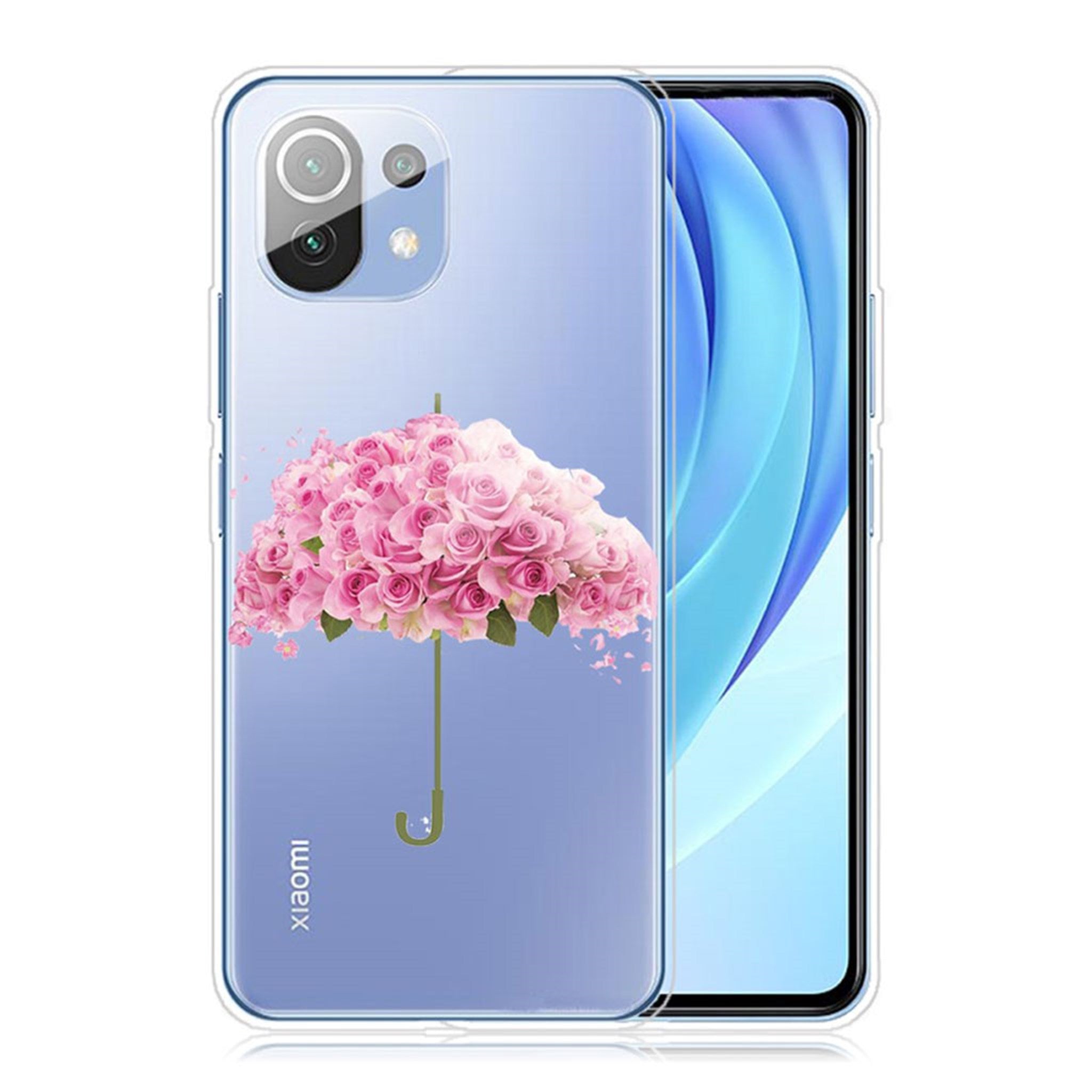 Deco Xiaomi Mi 11 Lite 5G / 11 Lite case - Flower Umbrella