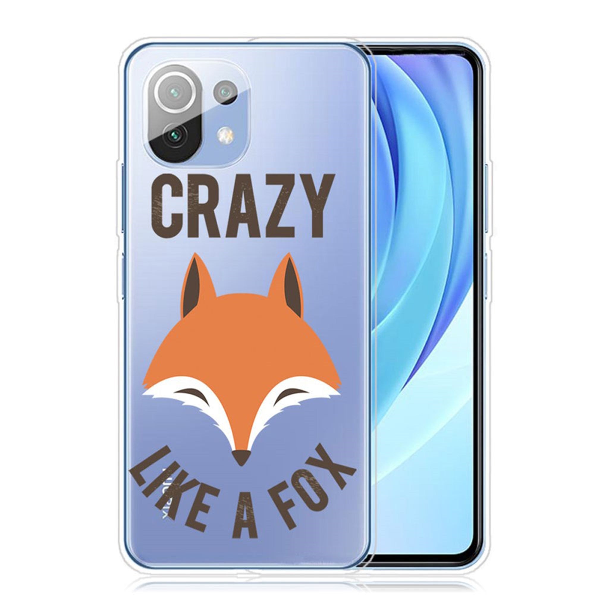 Deco Xiaomi Mi 11 Lite 5G / 11 Lite case - Fox