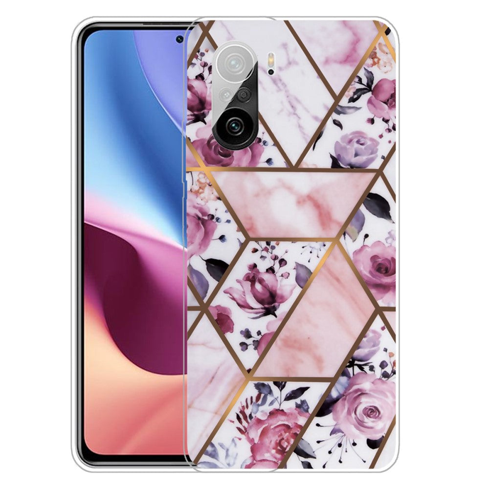 Marble Xiaomi Mi 11i / Poco F3 / K40 Pro Plus case - Elegant Roses Tile