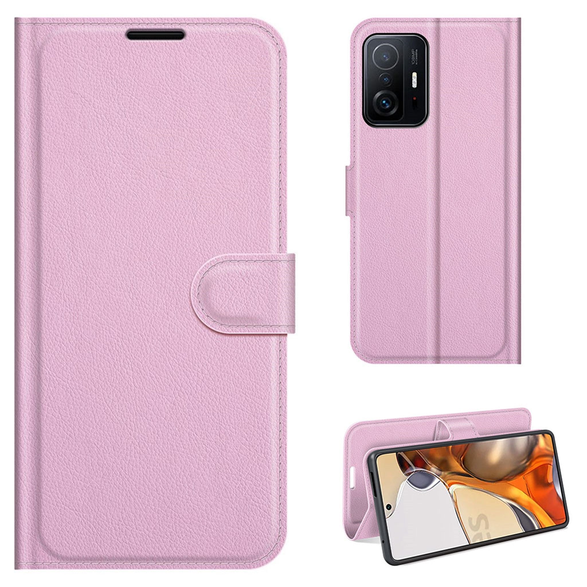 Classic Xiaomi 11T flip case - Pink