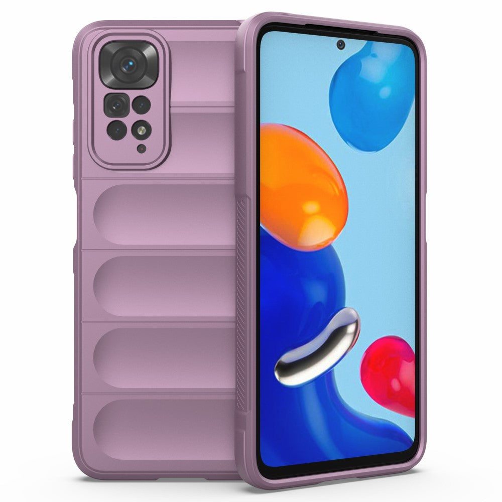 Soft gripformed cover for Xiaomi Redmi Note 11S / Note 11 - Light Purple