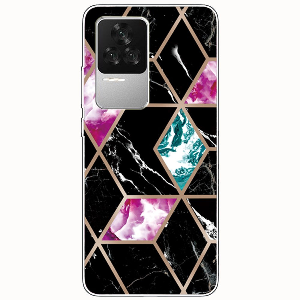 Marble Xiaomi Redmi K50 / K50 Pro case - Black / Cyan / Rose