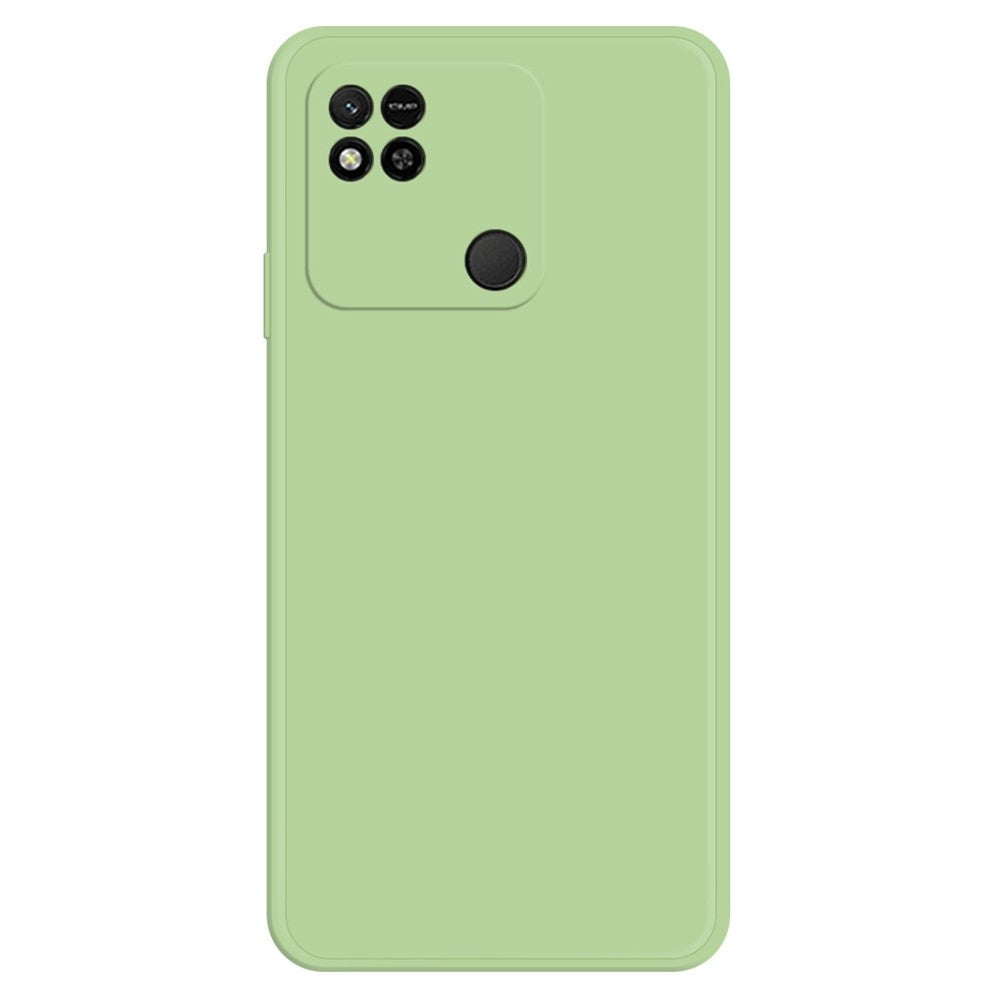 Beveled anti-drop rubberized cover for Xiaomi Redmi 10A - Green