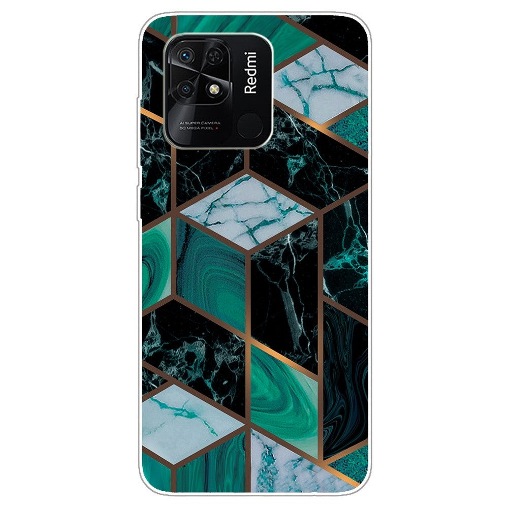 Marble Xiaomi Redmi 10C case - Emerald Marble