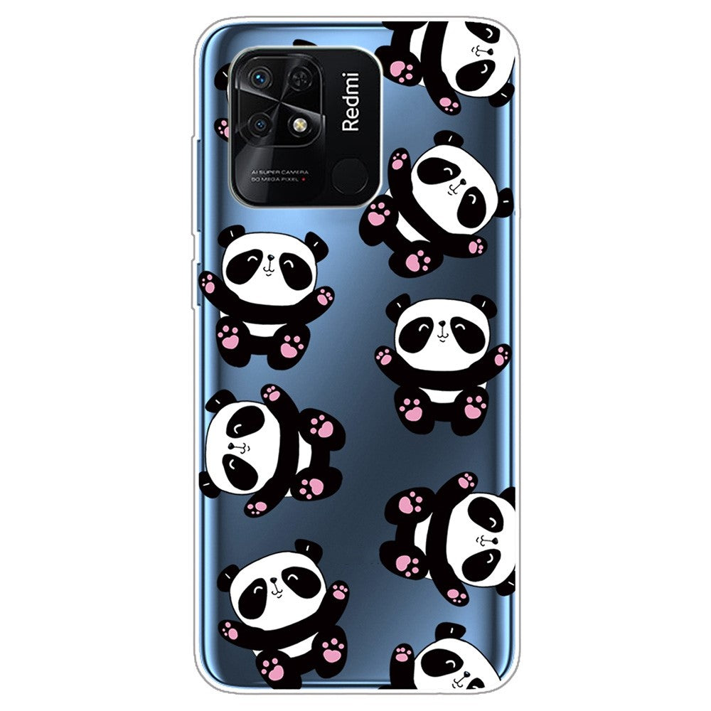 Deco Xiaomi Redmi 10C case - Pandas