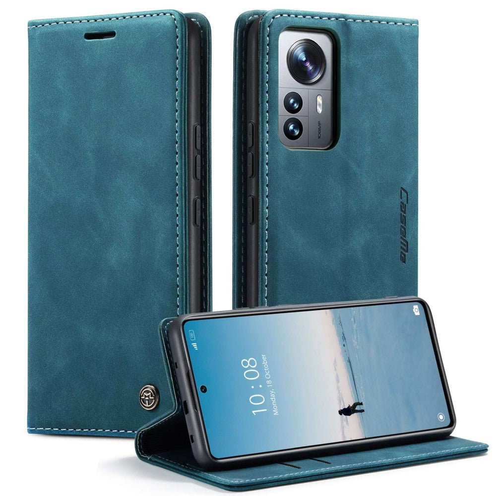 CaseMe Xiaomi 12 Lite Vintage Case - Blue