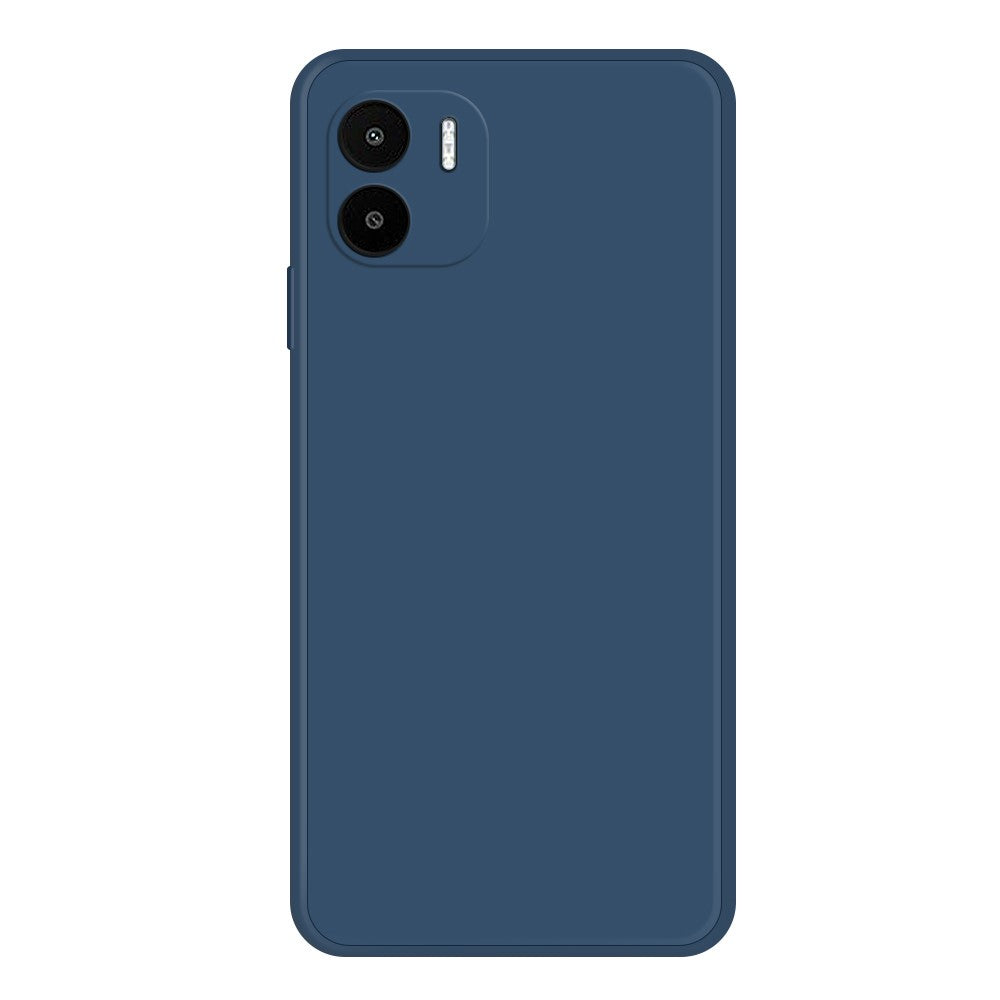 Beveled anti-drop rubberized cover for Xiaomi Redmi A1 - Dark Blue
