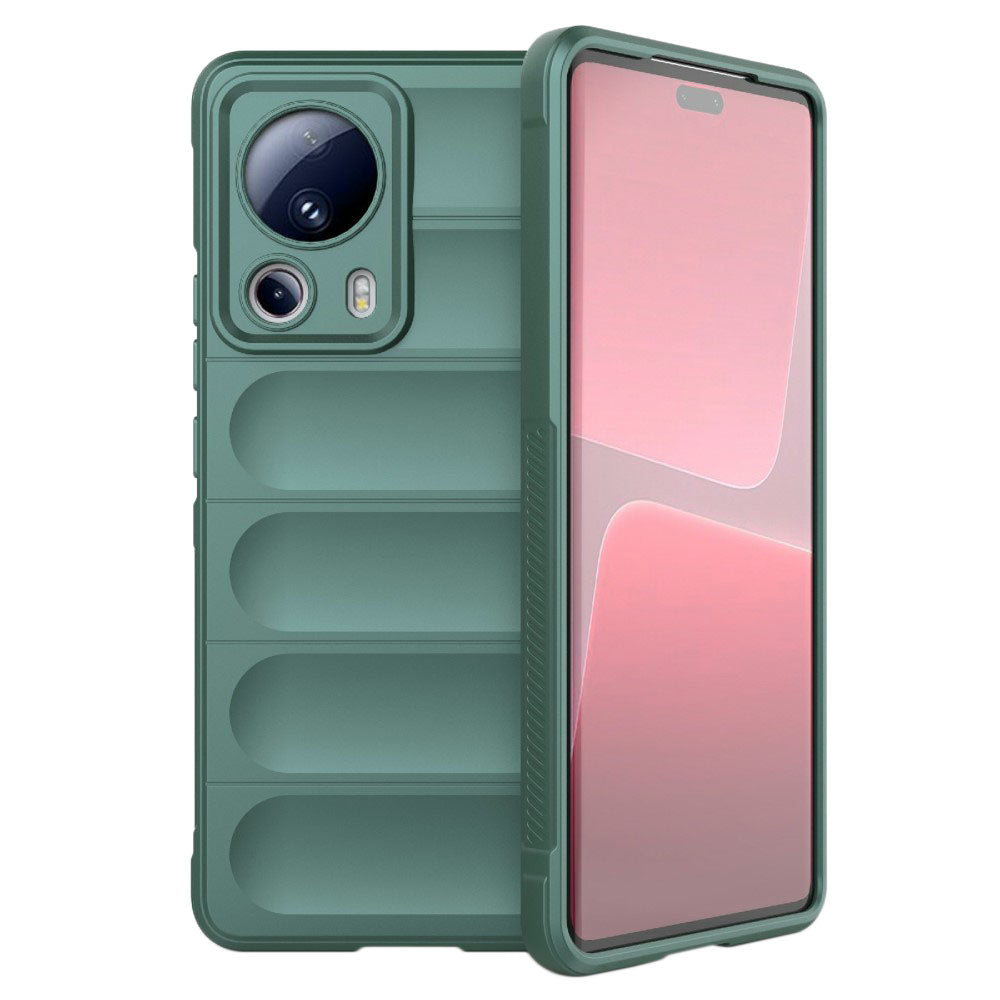 Soft gripformed cover for Xiaomi Civi 2 / 13 Lite - Green