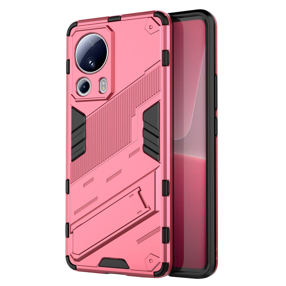 Shockproof hybrid cover with a modern touch for Xiaomi Civi 2 / 13 Lite - Rose