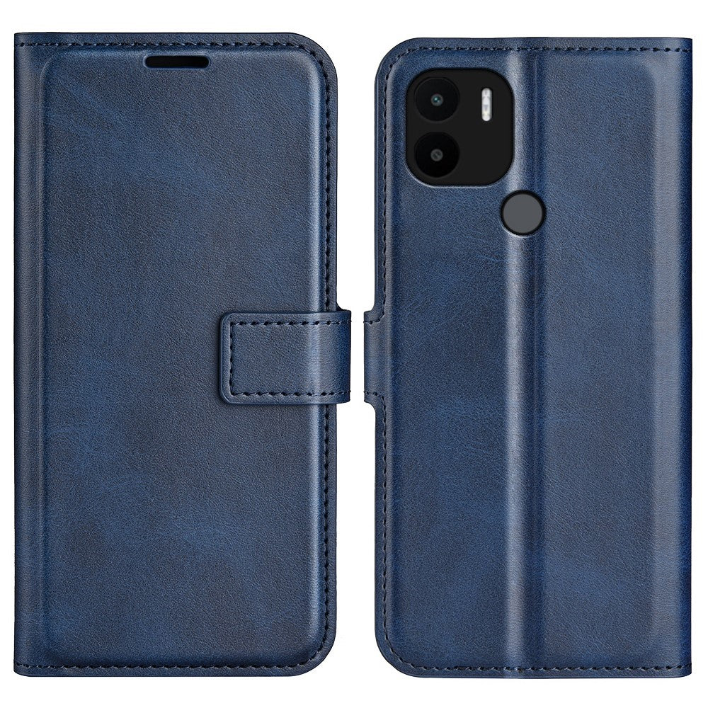 Wallet-style leather case for Xiaomi Redmi A1 Plus - Blue