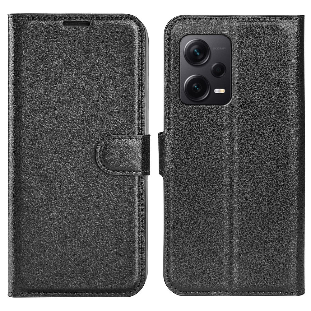 Classic Xiaomi Redmi Note 12 Pro Plus flip case - Black