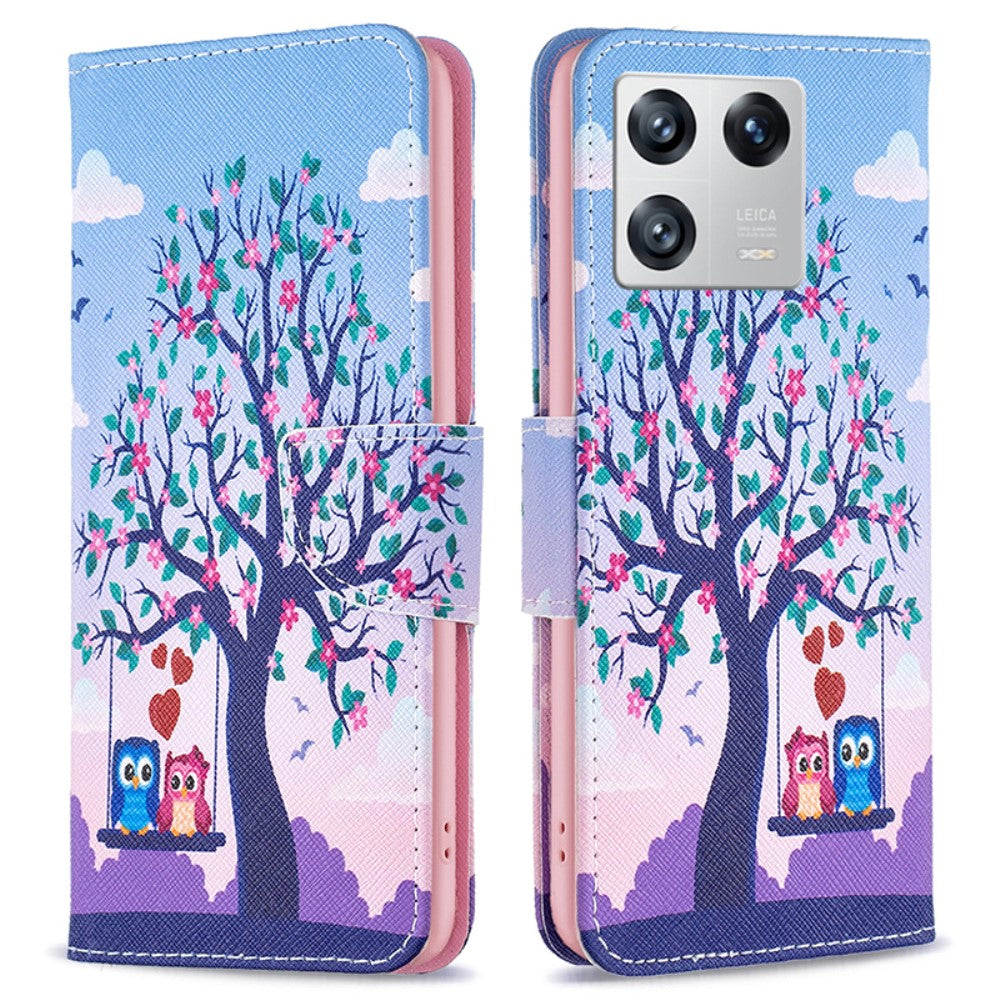 Wonderland Xiaomi 13 flip case - Two Owls