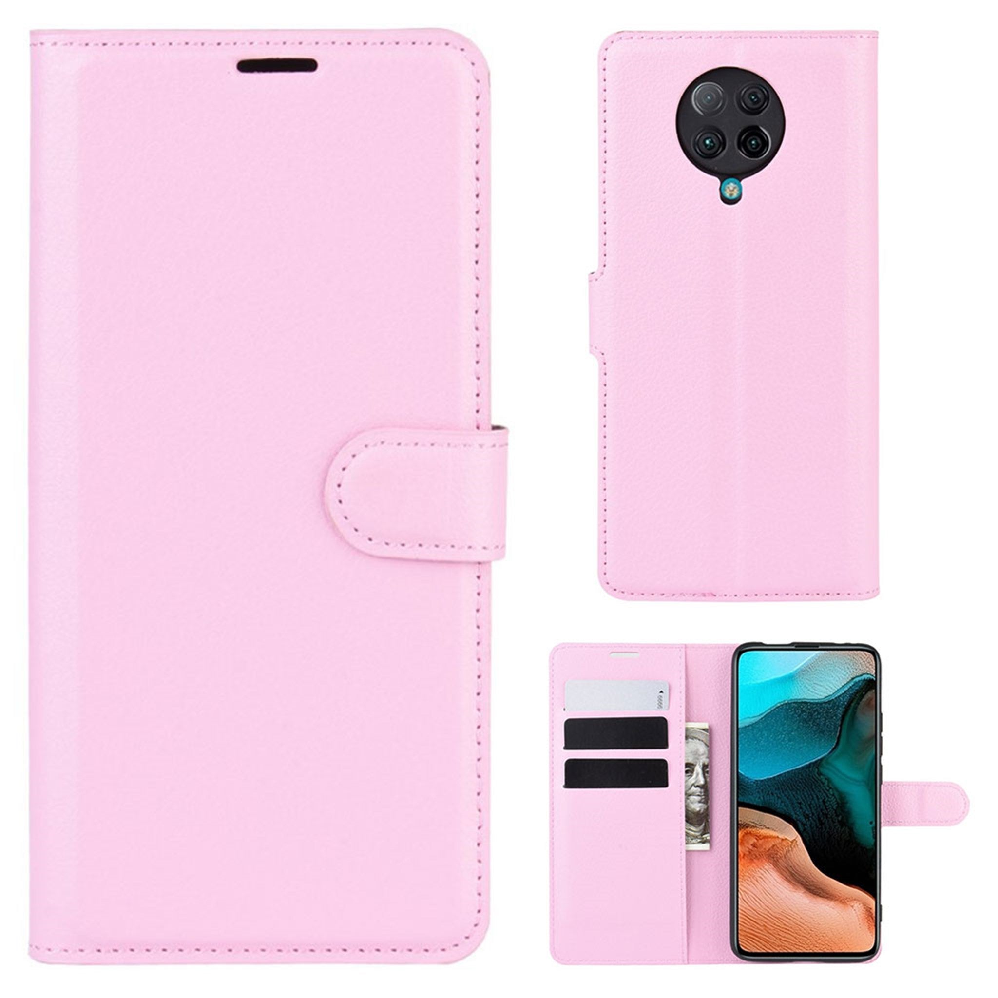 Classic Xiaomi Poco F2 Pro / Redmi K30 Pro flip case - Pink