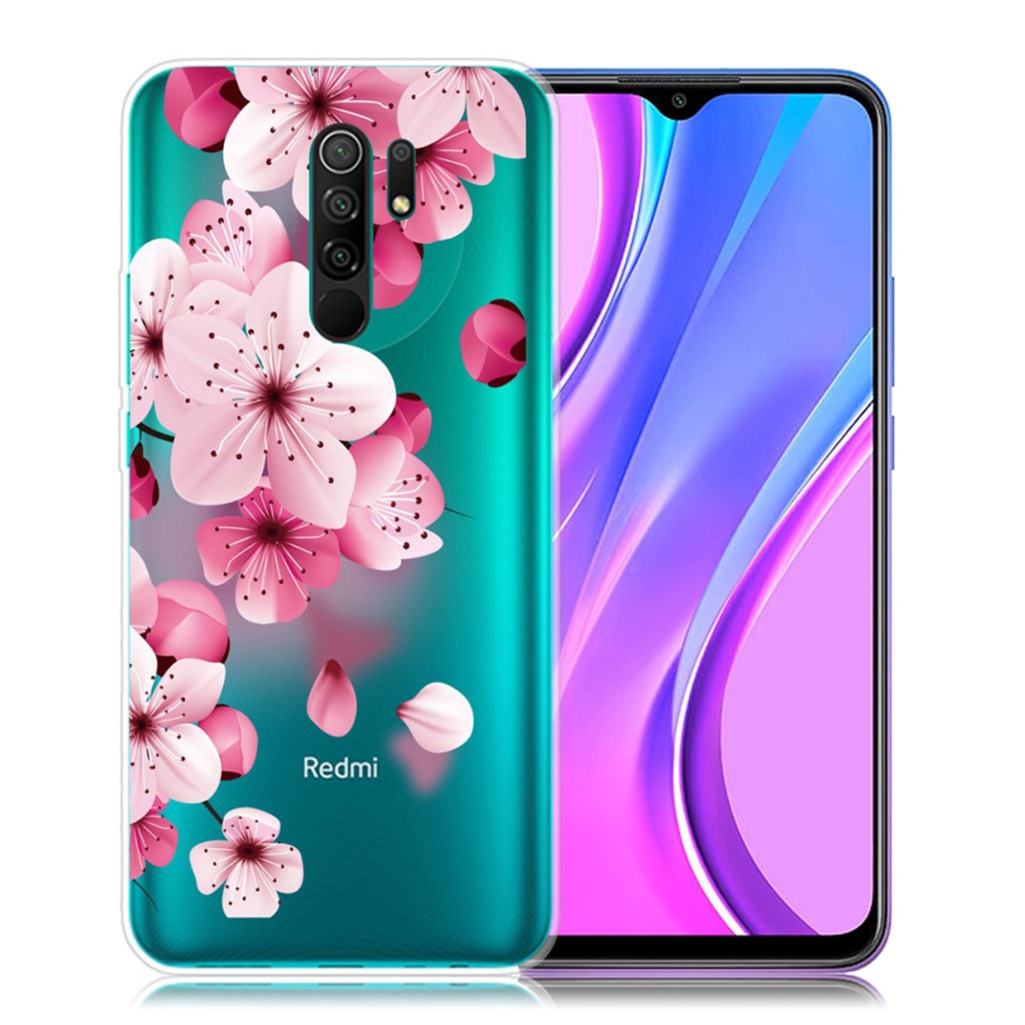 Deco Xiaomi Redmi 9 case - Pink Flower