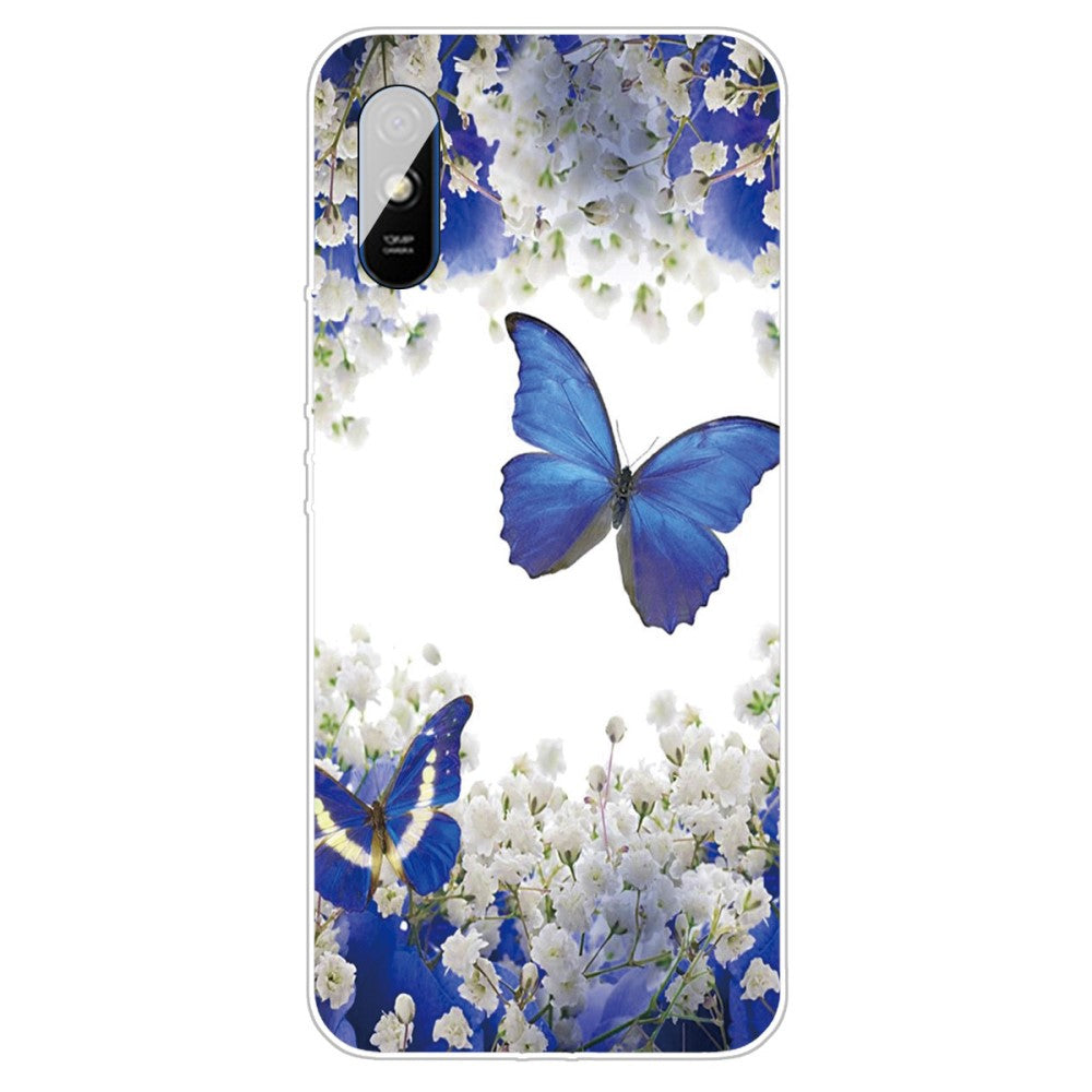 Deco Xiaomi Redmi 9A case - Blue Butterfly