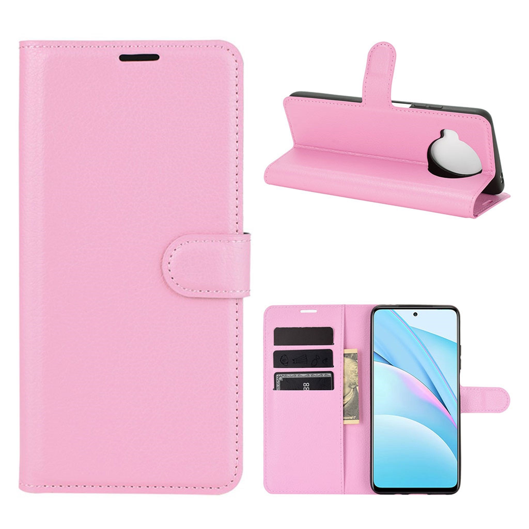 Classic Xiaomi Mi 10T Lite 5G flip case - Pink