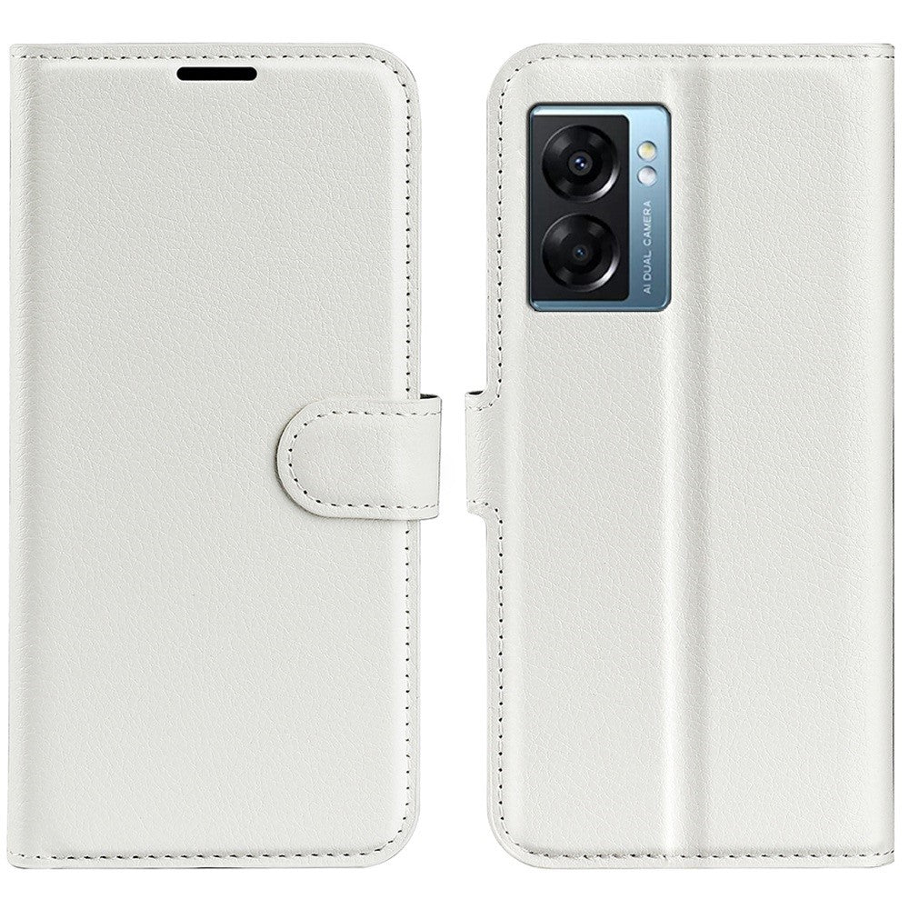 Classic Oppo A57 (2022) flip case - White