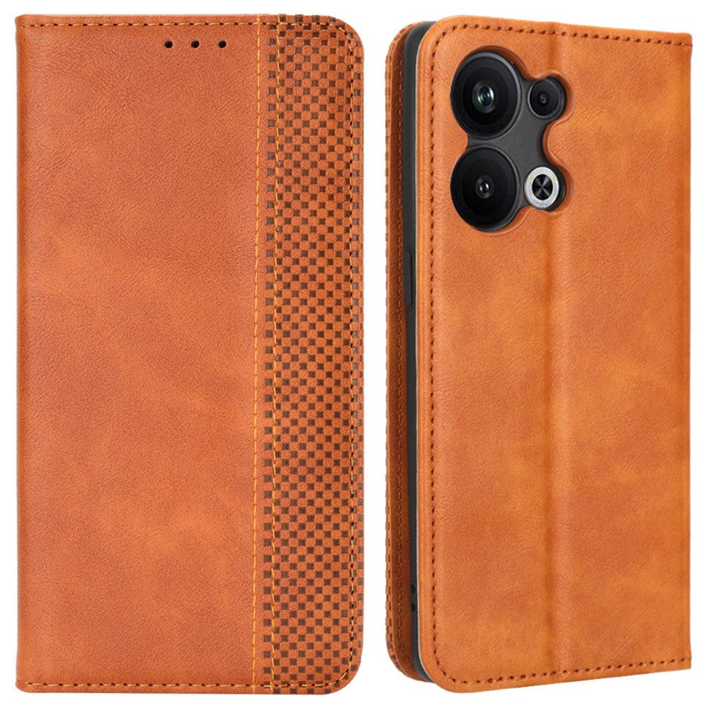 Bofink Vintage Oppo Reno9 Pro Plus leather case - Brown