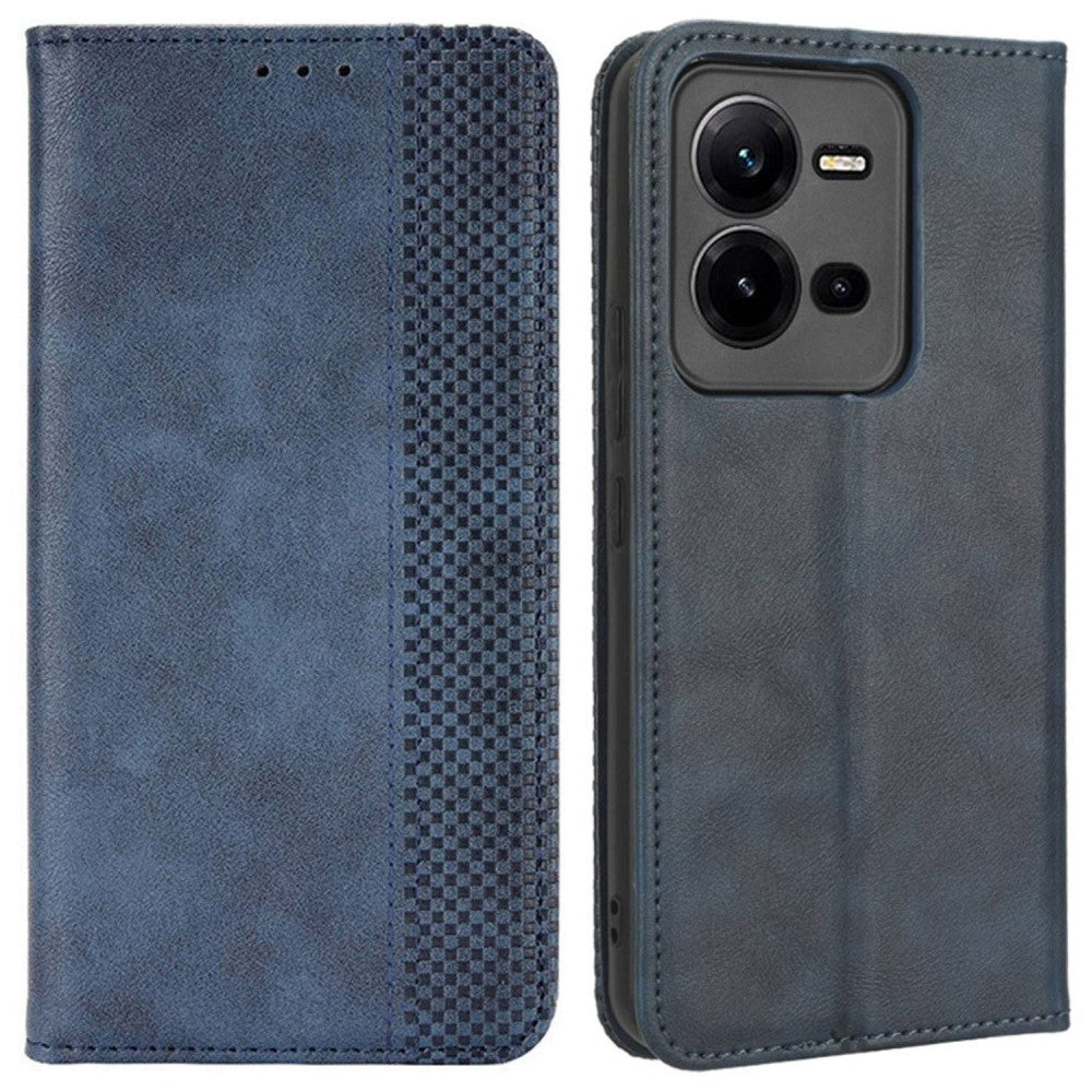 Bofink Vintage Vivo V25 leather case - Blue